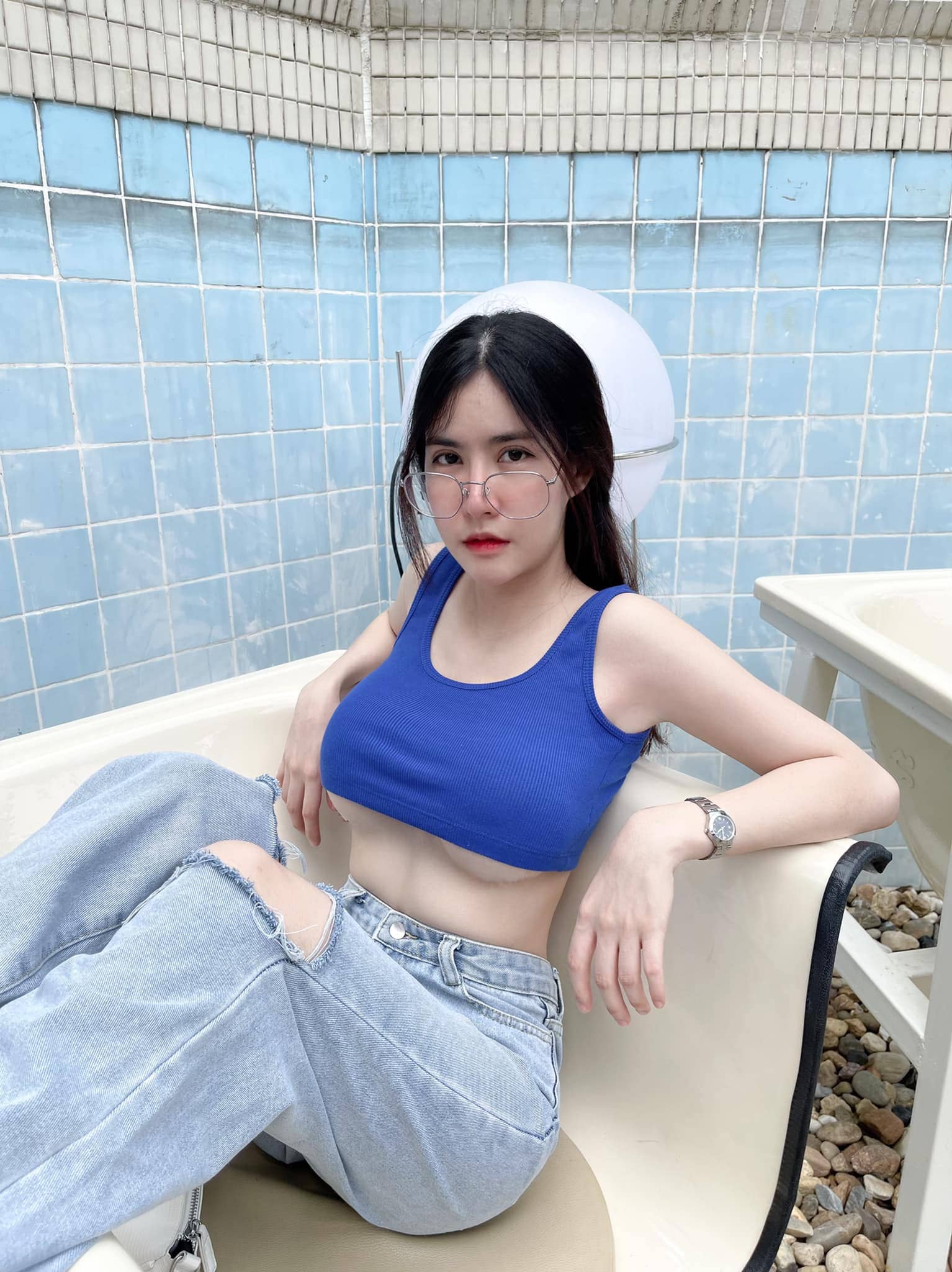 น้องกวาง bigo หรือ กวาง เกวลิน ณะวัน สาวสายจาก bigo ที่ชวนคุณมาสัมผัสกับออร่าความเซ็กซี่ 2