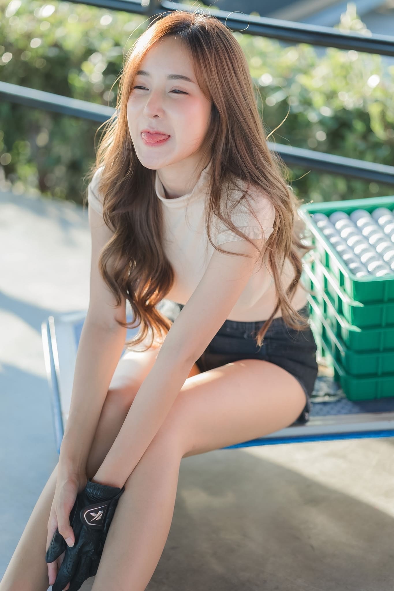 น้องเฟียร์ สาวยน้อยวัยใส น่ารัก ที่แอบความเซ็กซี่ให้ได้ชม 9