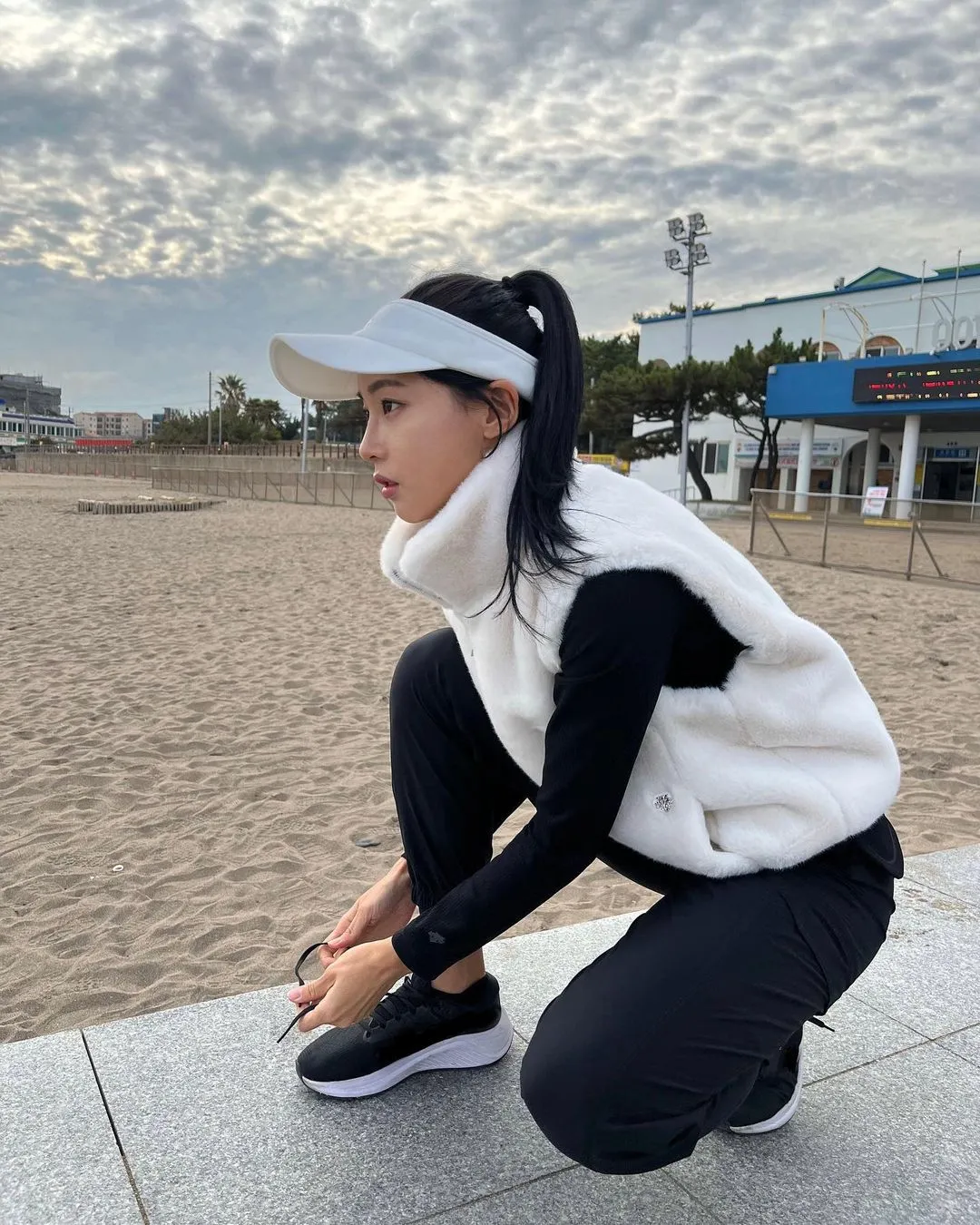 คิม มิน จี นักวิ่งสาวสวย วิ่งก็เก่ง แถมยังสวยสะบัดจนต้องติดตาม