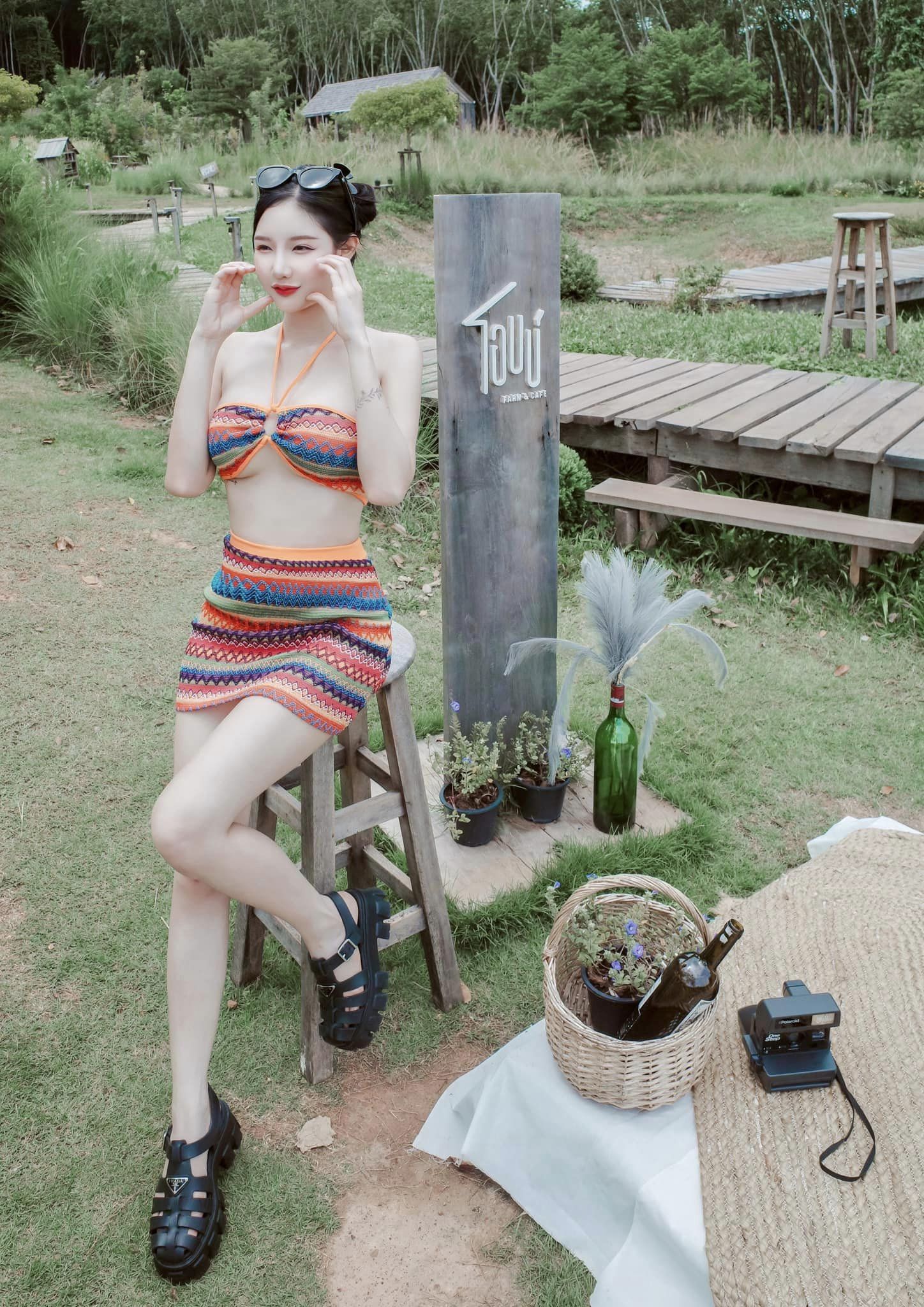 น้องลูกหว้าโอลี่แฟน เน็ตไอดอลสาวสวยหน้าใส แซ่บสุดในรุ่น