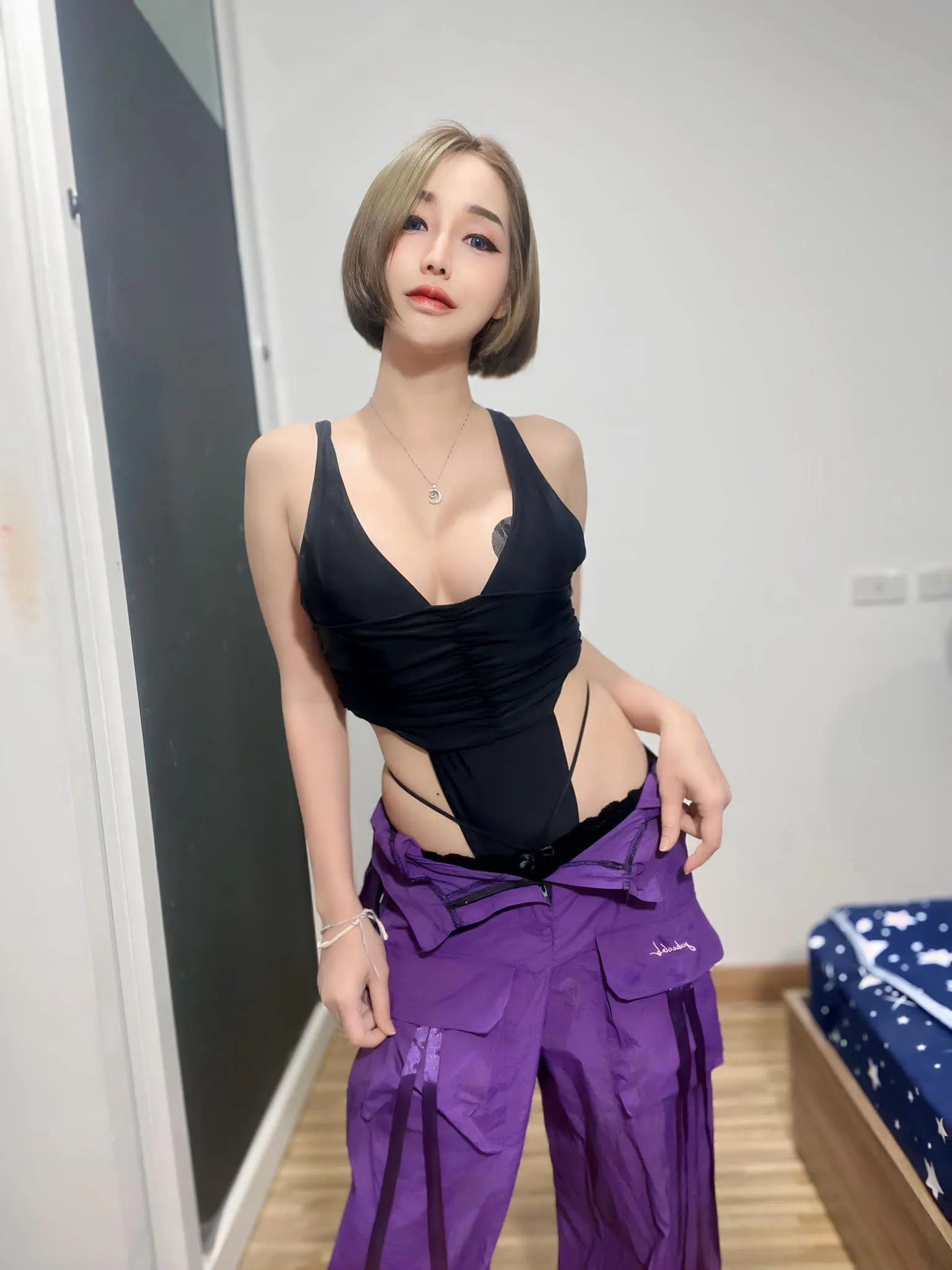 น้องหมิว พริตตี้สาวสวย เน็ตไอดอลลุคเซ็กซี่ ที่ไม่ว่าใครต่างก็ โดนเธอตก 5
