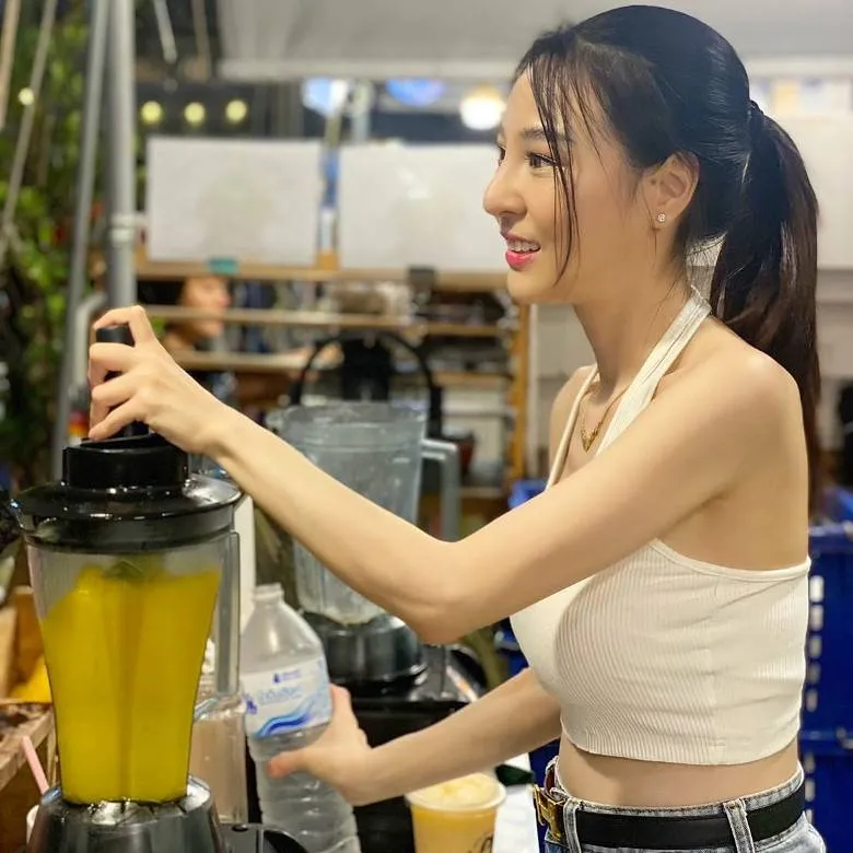 เปิดวาร์ปสาวสวย น้องจอย (joinyy) แม่ค้าน้ำปั่นที่กระแสดีมากๆ 29